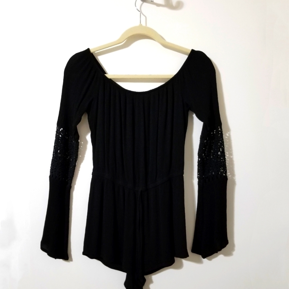 Forever 21 romper, size small, black
